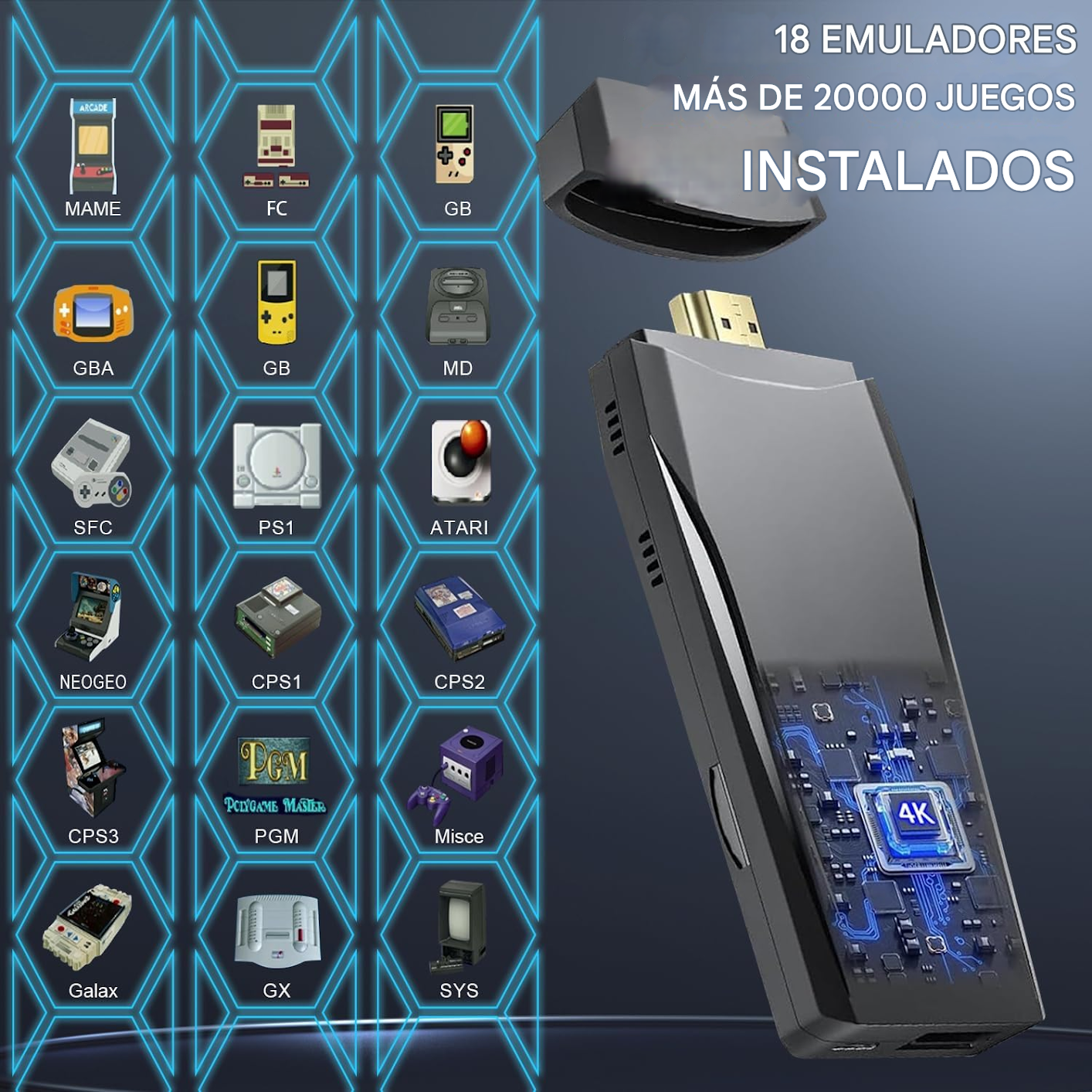 GAME STICK 64GB