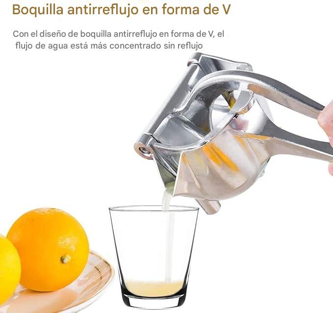 EXPRIMIDOR MANUAL DE FRUTAS METAL