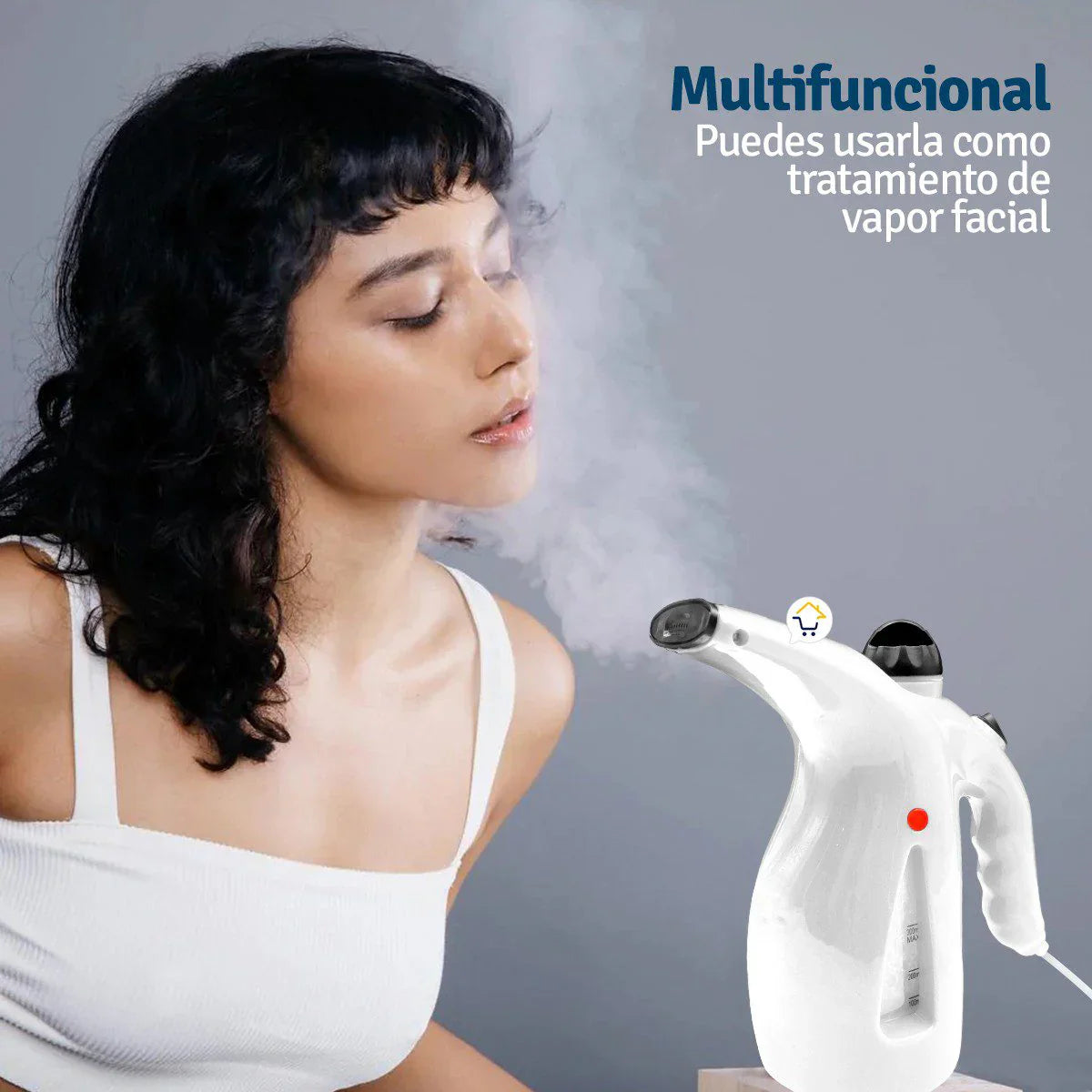 PLANCHA A VAPOR 4 EN 1 / VAPOR FACIAL
