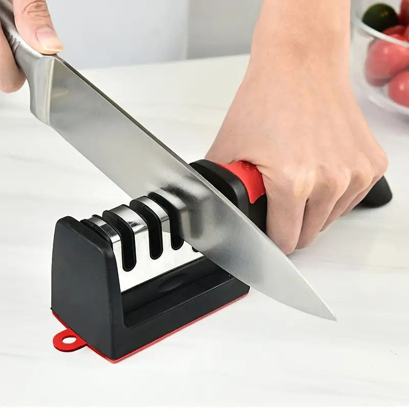 AFILADOR DE CUCHILLO ROJO