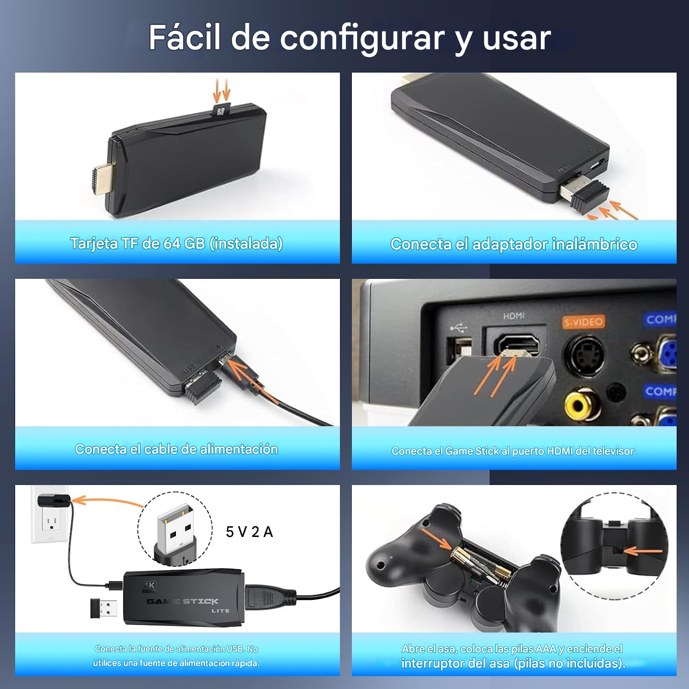 GAME STICK 64GB