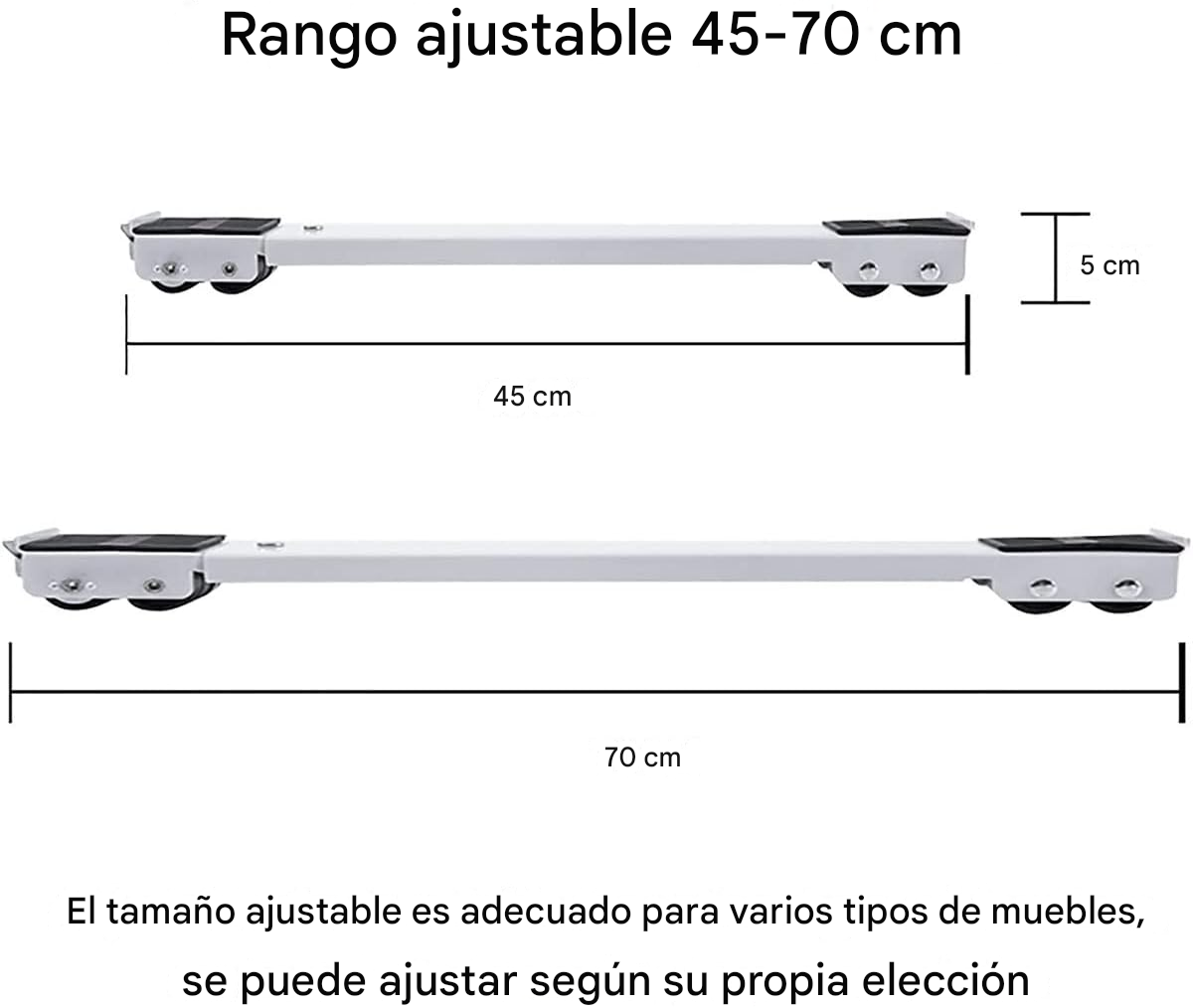 BASE DE ELECTRODOMESTICO AJUSTABLE