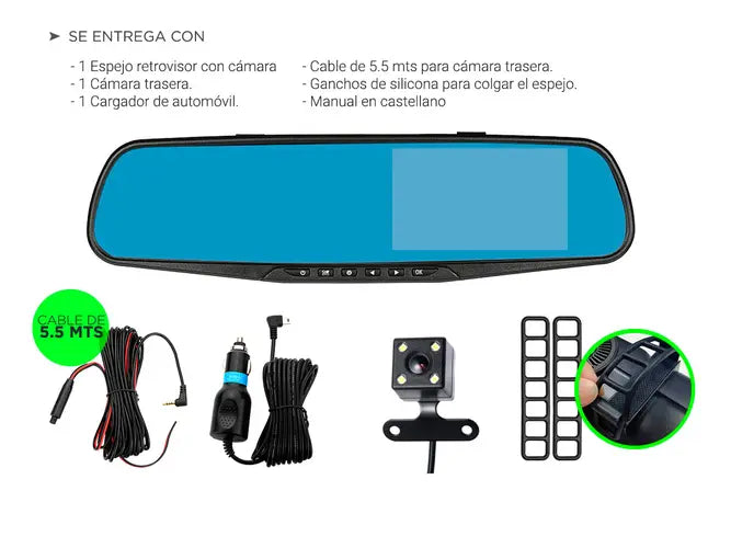 CAMARA PARA CARRO 3 EN 1