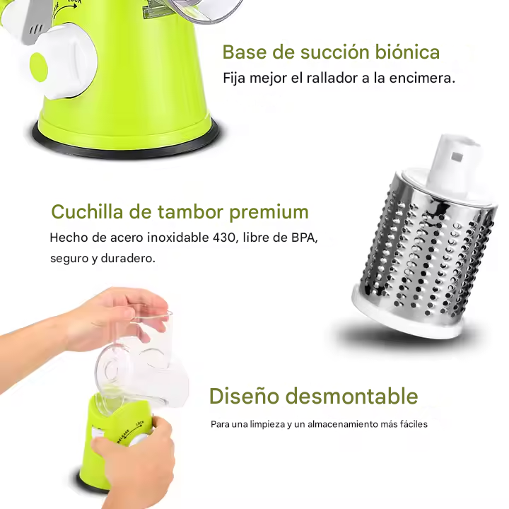 RALLADOR MULTIUSO MANUAL