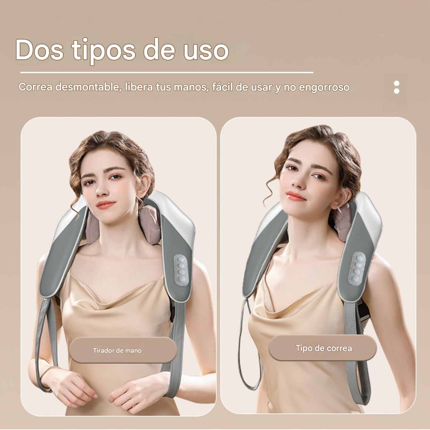 MASAJEADOR DE CUELLO AJUSTABLE