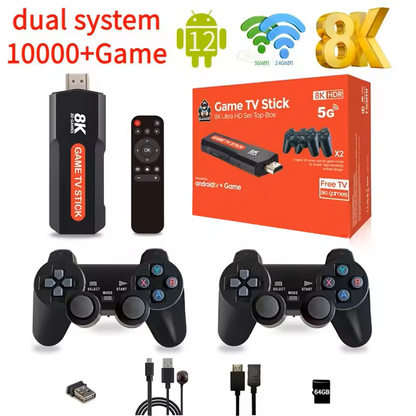 CONSOLA GAME Y TV STICK 5G HDMI 8K