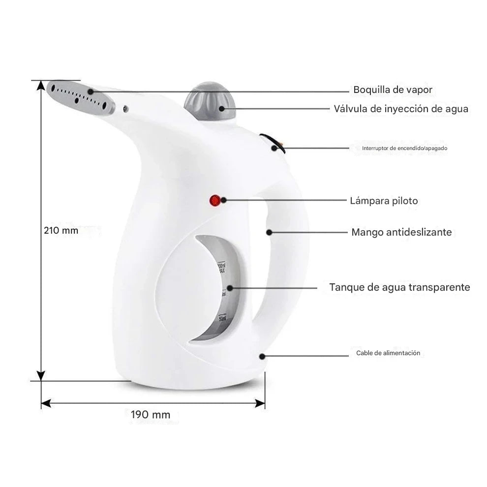 PLANCHA A VAPOR 4 EN 1 / VAPOR FACIAL