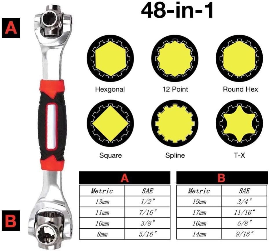 LLAVE UNIVERSAL 48 EN 1