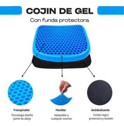 COJIN AZUL EN GEL