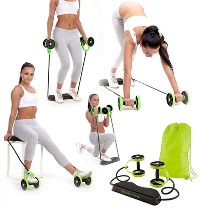RUEDA DE EJERCICIOS /REVOFLEX MULTITRAINER CON STEP