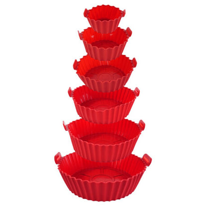 SET MOLDE SILICON 6 UNIDADES